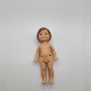 1994 Barbie Kelly Doll Dentist Series "Missing Tooth" Brunette- no clothes